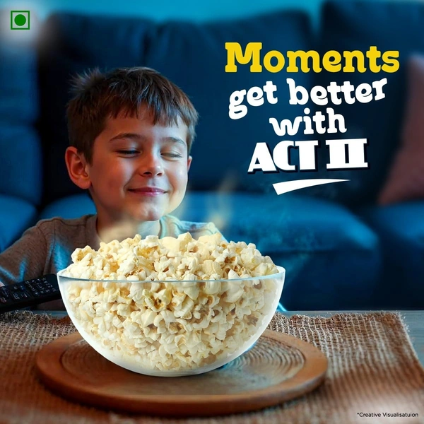 ACT II Classic Salted Instant Popcorn - Party Pack, 150 g