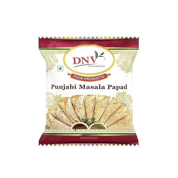 DNV Tasty & Spicy Urad Punjabi Masala Papad  - 180G