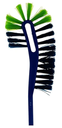 Aristo Plastic Toilet Brushes (9 cm x 9 cm x 49 cm) - 9 cm x 9 cm x 49 cm, Multi-Color