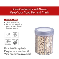 Joyo Better Home Linea Container 1500 ml (3 Pcs Set) - White - 1500 ML, White