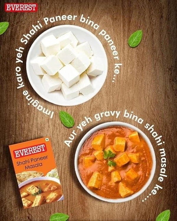 Everest Shahi paneer Masala | Mixed Masala Powder - 100g
