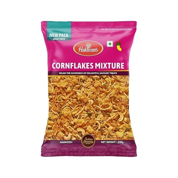 Haldirams Namkeen - Cornflake, Mixture 200g