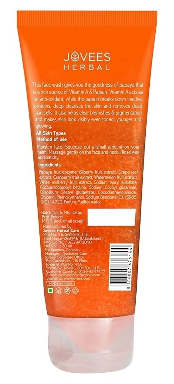 Jovees Papaya Face Wash
