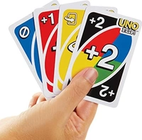 Mattel Games UNO Kid Uno Flip Side Card Game, Multi Color