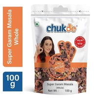 Chukde - Super Garam Masala - Whole Blended Spices - Blend of Whole Spices for Authentic Flavor - Freshly Packed for Aromatic Curries & Dishes - 100 Gram  - 100g