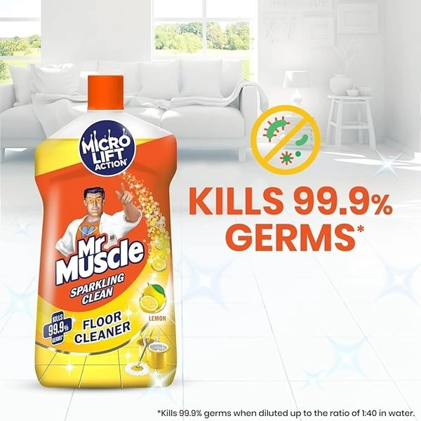 Mr. Muscle Floor Cleaner - Citrus, 1L Bottle
