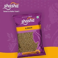 Shasha Spices, No artificial colors and No preservatives | Fresh masala, healthy and 100% Natural, Whole Carom Seeds (Sabut Ajwain) - 100g