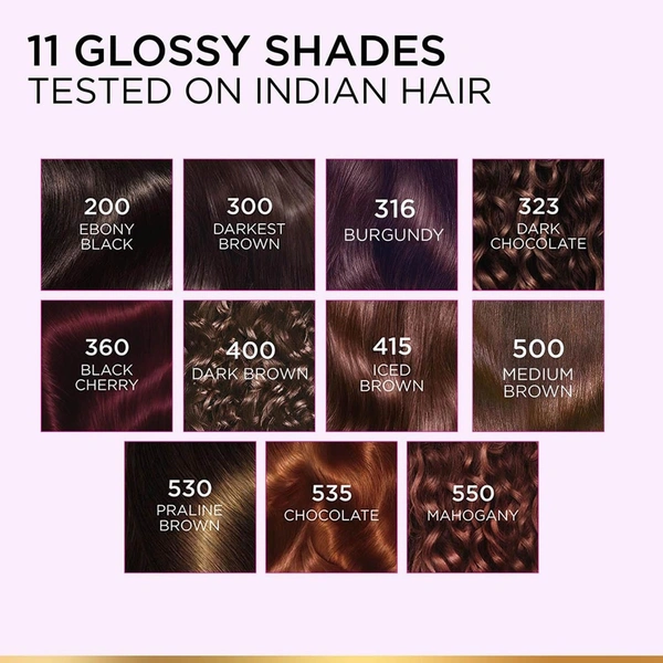 L'Oréal Paris Casting Crème Gloss Hair Color With Glycolic Gloss Complex | 5X Glossier Hair Color - 