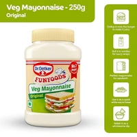 Dr. Oetker FunFoods Veg Mayonnaise Original, 250 grams, Creamy Mayo