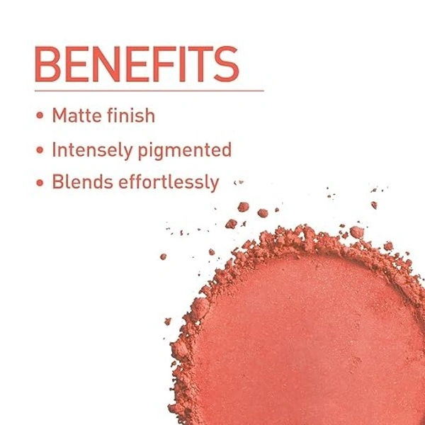 MyGlamm K.Play Flavoured - Peach Blush | With Vitamin C | Matte Finish | Blush Powder - 9 g, Sweet Peach