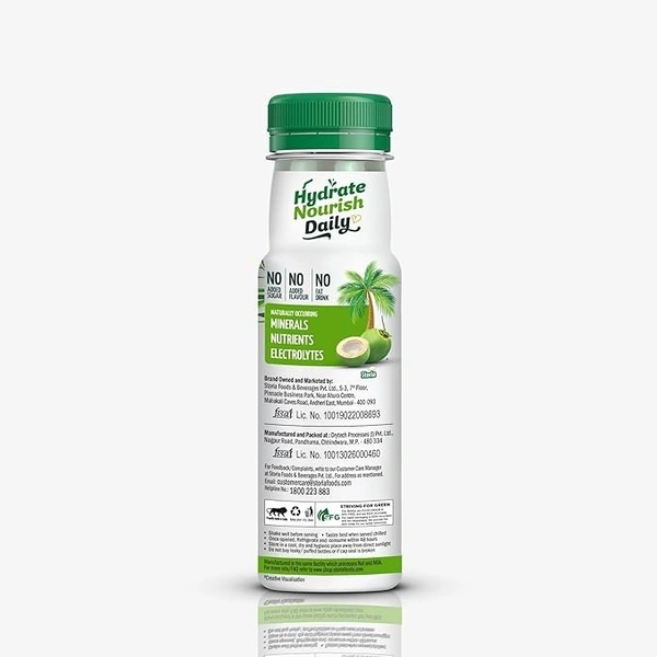 Storia Tender Coconut Water- No Added Sugar - 200 ml