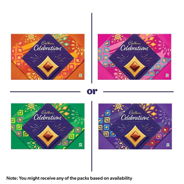 Cadbury Celebrations Assorted Chocolate Gift Pack 96 Grams - 96g