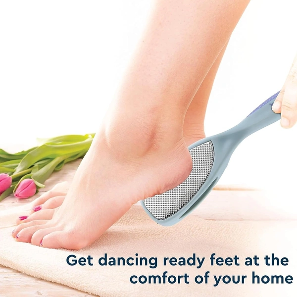 GUBB 2 In 1 Callus Remover & Foot Filer For Dead Skin Removal - Elegant design which is gentle on skin |easy to carry handle |smoothens cracked heels |makes skin soft |can be used from both sides