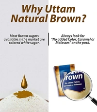Nottacia Uttam Sugar Natural Brown Sugar, 1kg - 1KG