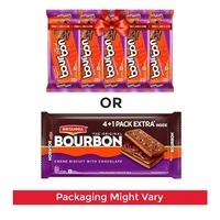 Britannia Bourbon (4+1) 500g On Pack Combo