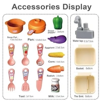 Dream Kitchen Playset Toy | Play Realistic Cooking Action Modern Kitchen Set  - ‎8.5 x 27.2 x 31.7 cm, Multi-color