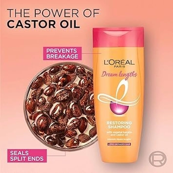 L'Oréal Paris Shampoo, Vibrant & Revived Colour, For Colour-treated Hair, Protects from UVA & UVB, Colour Protect, 200 ml 8901526592470 - Color Treated