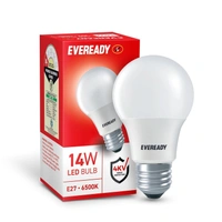 Eveready 14W LED Bulb, Cool Day Light (6500K), E27 Base, Energy-Efficient, 4kV Surge Protection, Long-Lasting Durability, Pack of 1