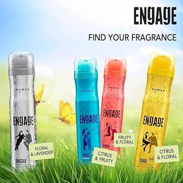 Engage Women Deodorant Blush , 150ml/100g - 150 ML, Drizzle