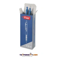 FLAIR V2 Retractable Gel Pen – Blue Pack of 1 )