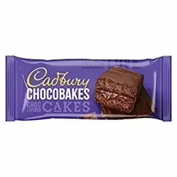 Cadbury Chocobakes Chocobakes Cookies, Delectable, Smooth & Crunchy, 18 G