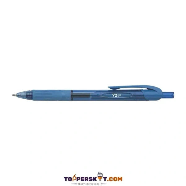 FLAIR V2 Retractable Gel Pen – Blue Pack of 1 )