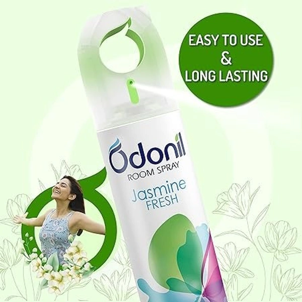 Odonil Room Air Freshner Spray, Jasmine Fresh - 220 ml