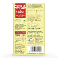 Weikfield Custard Powder | Strawberry Flavor | Makes Smooth & Creamy Custard | 75g Carton