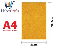 Glitter Foam Sheets Craft Foam Craft EVA Foam Shiny Glittery Sparkle Colour Flexible Soft Touch Easy Cut Card Making Art Crafts 210mm × 297mm A4 Size 1.8mm Thick (Assorted Adhesive)  - pack of 10