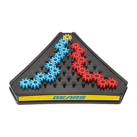 Ratna's Spinning Gears A Perfect Strategy Board Game for Kids & Adults - 24 x 24 x 0.1 cm, Multi-color