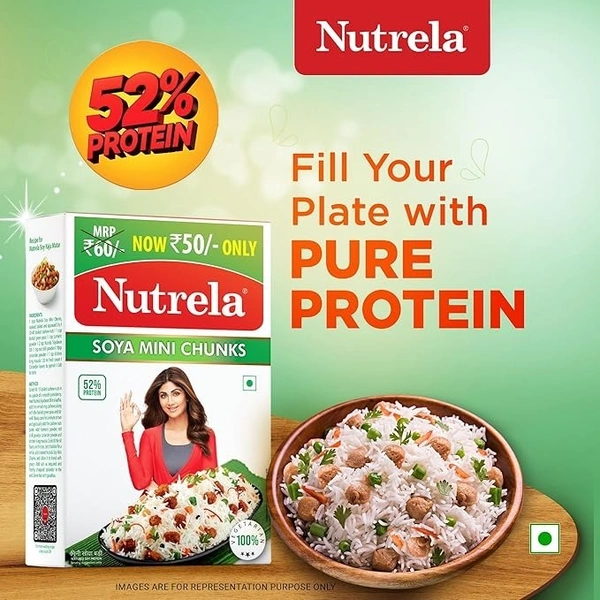 Nutrela Soya Mini Chunks 200 grams