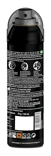 Eva Deo Spray for Women, Wild, 125ml 8902618001269