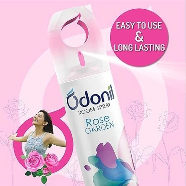Odonil Room Spray Air Freshener, Rose Garden - 240Ml