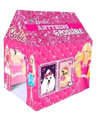 Barbie Kids Play Tent House - Spark Imagination and Endless Fun! - 41*28*37, PInk
