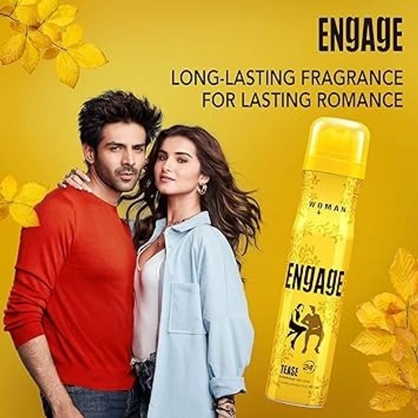 Engage Women Deodorant Blush , 150ml / 165ml (Weight May Vary) 8901725951207 - Yellow
