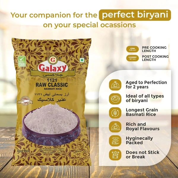 Galaxy Golden 1121 RICE - 1KG
