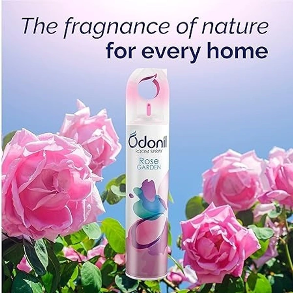Odonil Room Spray Air Freshener, Rose Garden - 240Ml, 