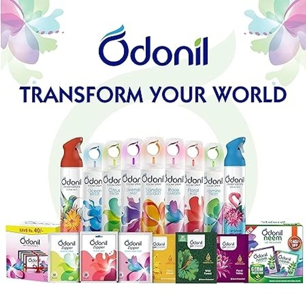 Odonil Room Air Freshner Spray, Jasmine Fresh - 220 ml