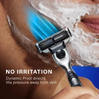 Gillette Mach 3 Manual Shaving Razor Blades - 4s Pack (Cartridge)