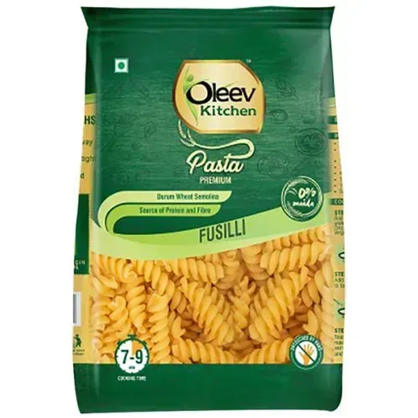 Oleev Kitchen Pasta - Durum Wheat, Fusilli