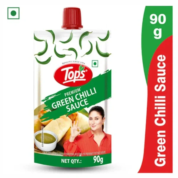 90g Tops Green Chilli Sauce