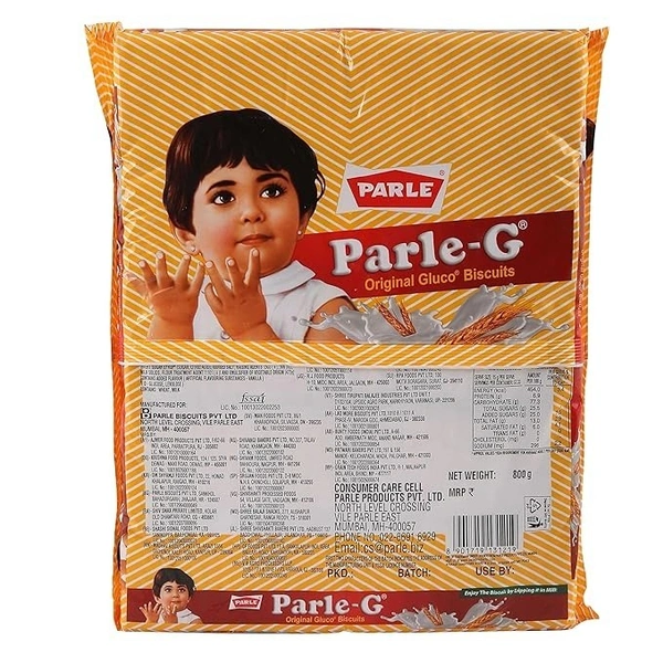 Parle G Original Gluco Biscuits, 800g.