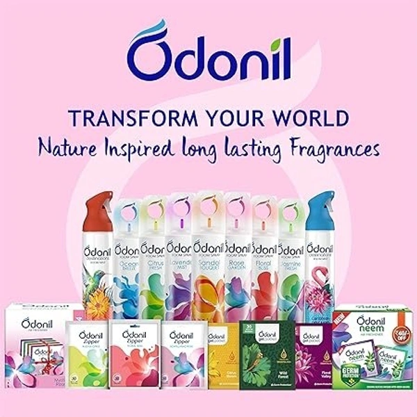 Odonil Room Spray Air Freshener, Rose Garden - 240Ml, 