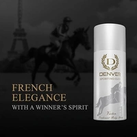 DENVER Sporting Club Victor Deo for Men - (165ML) | Long Lasting Deodorant Body Spray for Men 8901450011757