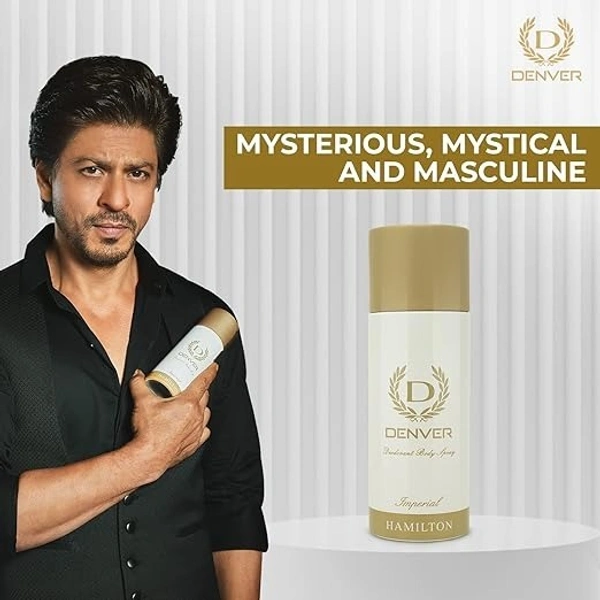 DENVER Sporting Club Victor Deo for Men - (165ML) | Long Lasting Deodorant Body Spray for Men 8901450007286