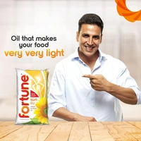 Fortune Sunlite Refined Sunflower Oil, 870gm Pouch  - 870G