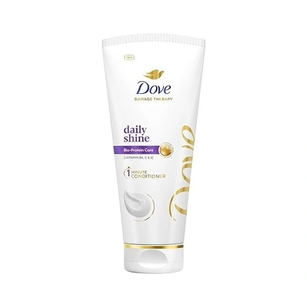 Dove Daily Shine Hair Conditioner With Nutritive Serum For Smooth & Shiny Hair, 175 Ml, All, 1 Count 8909106019683