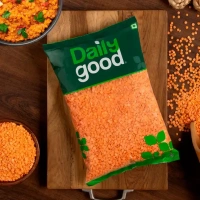 Daily Good Unpolished Masoor Dal(500gms) & Daily Good Unpolished Moong Dal(500gms) Combo