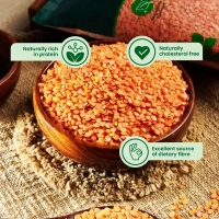 Daily Good Unpolished Masoor Dal(500gms) & Daily Good Unpolished Moong Dal(500gms) Combo