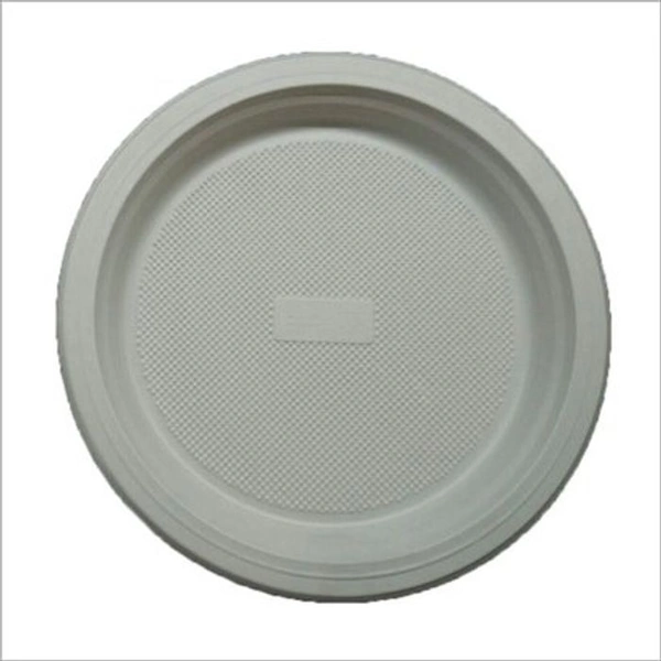 Disposable Plastic Round Plate, Size: 7 Inches 25pcs